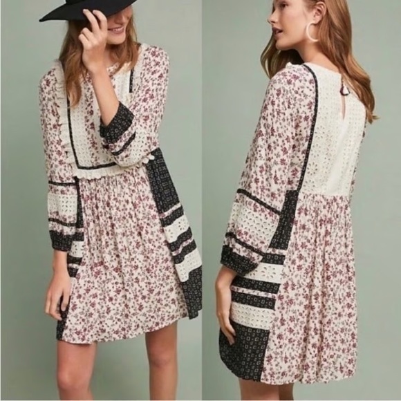 Anthropologie Dresses & Skirts - Anthropologie Seen Worn Kept Sassy Pheasant Tunic Dress